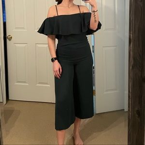 H&M emerald jumpsuit